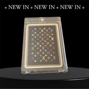 Louis Vuitton Face Card New in Hard Protective Case